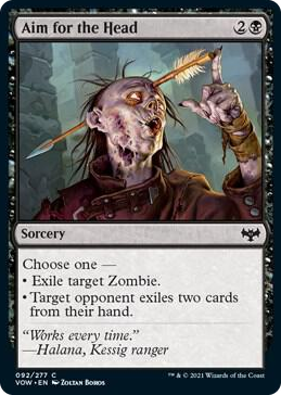 0092 Aim for the Head C Innistrad: Crimson Vow