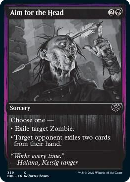 Aim for the Head #359 C - Innistrad: Double Feature Pokemon card