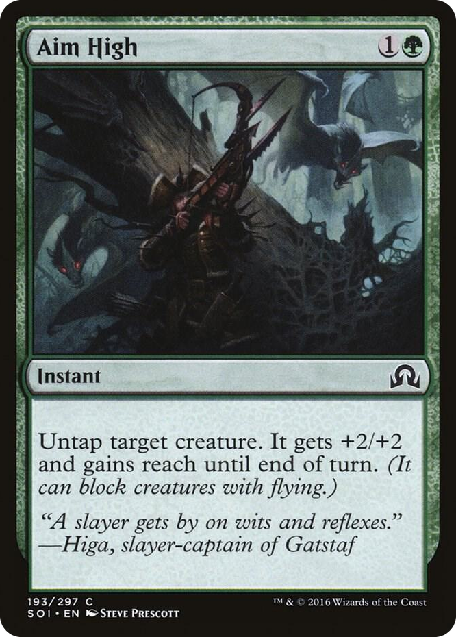 Aim High #193 C - Shadows over Innistrad Pokemon card