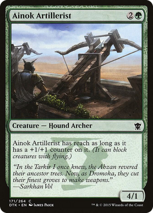 0171 Ainok Artillerist C Dragons of Tarkir