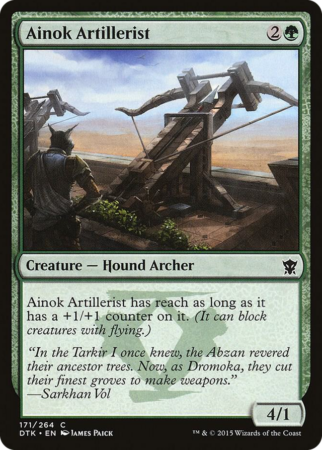 0171 Ainok Artillerist C Dragons of Tarkir