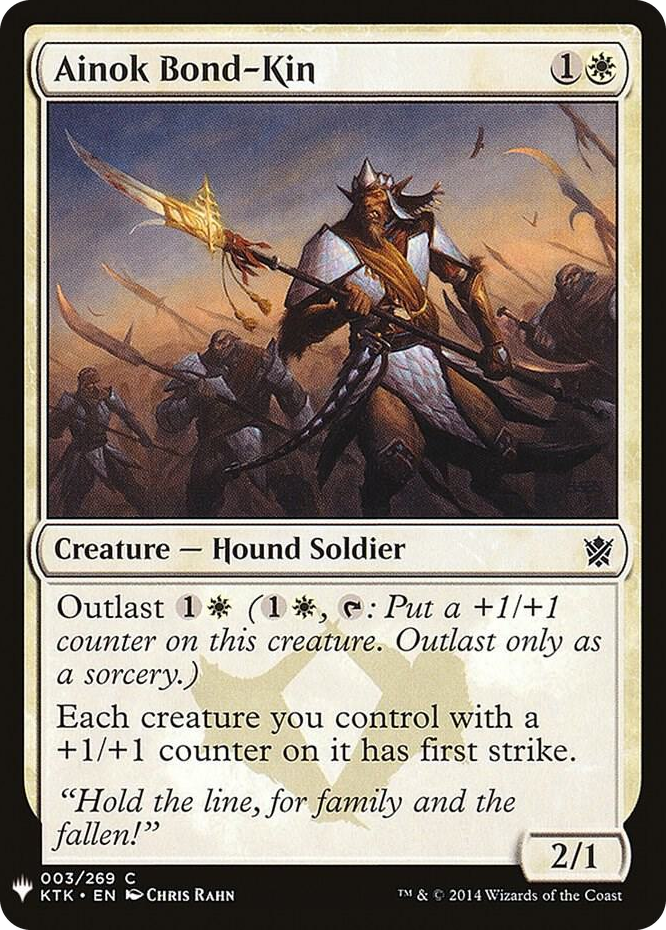 Ainok Bond-Kin #3 C - The List Reprints Pokemon card