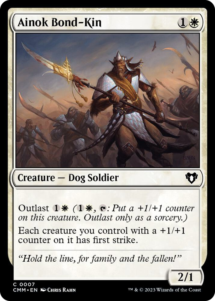 0007 Ainok Bond-Kin C Commander Masters