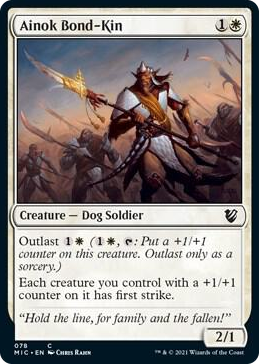 0078 Ainok Bond-Kin C Commander: Innistrad: Midnight Hunt