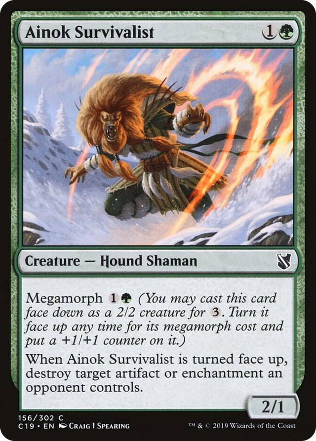 0156 Ainok Survivalist C Commander 2019