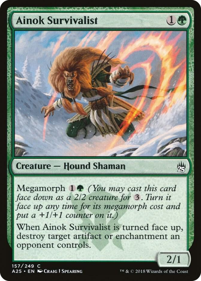 0157 Ainok Survivalist C Masters 25