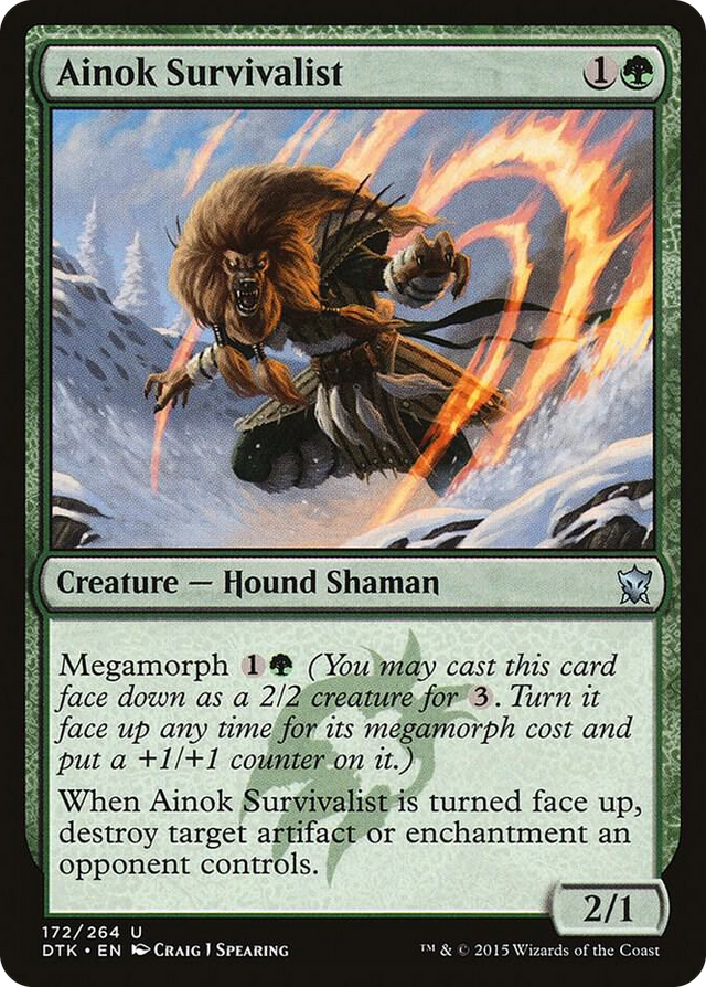 0172 Ainok Survivalist U Dragons of Tarkir