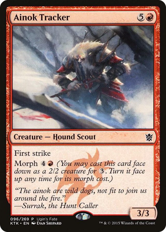 0096 Ainok Tracker P Ugin's Fate Promos