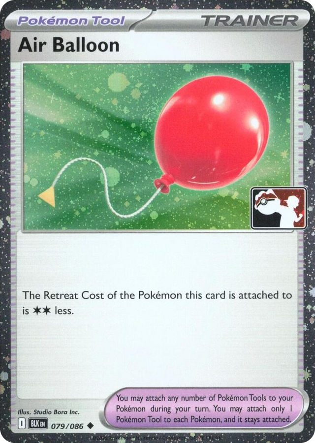 0079 Air Balloon - 079/086 (Cosmos Holo) Uncommon Prize Pack Series Cards