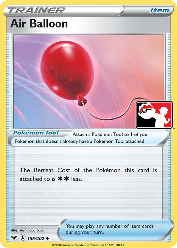 0156 Air Balloon Uncommon Prize Pack Series Cards