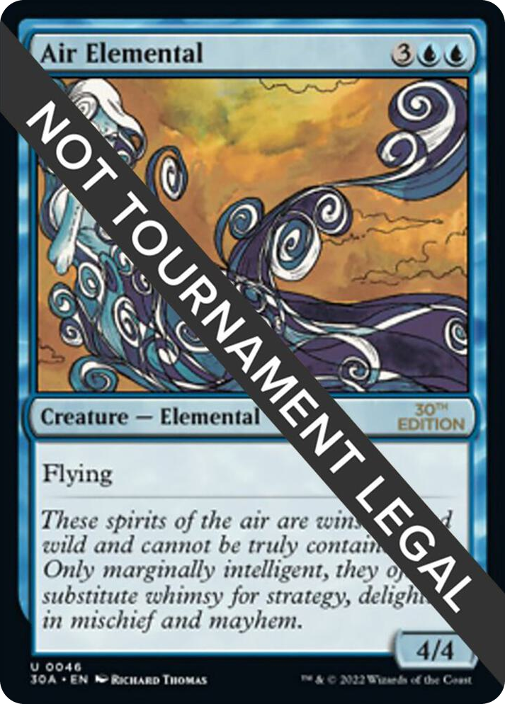0046 Air Elemental U 30th Anniversary Edition
