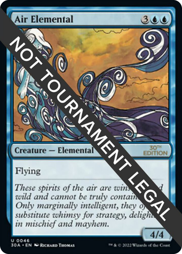 0046 Air Elemental U 30th Anniversary Edition