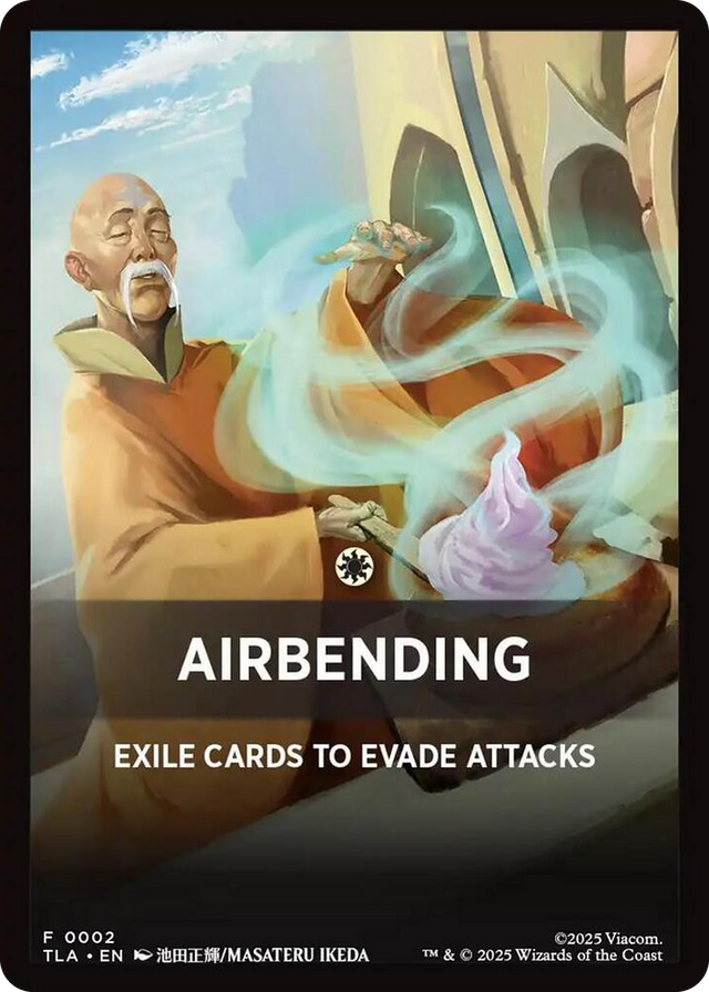 0002 Airbending Theme Card T The Last Airbender