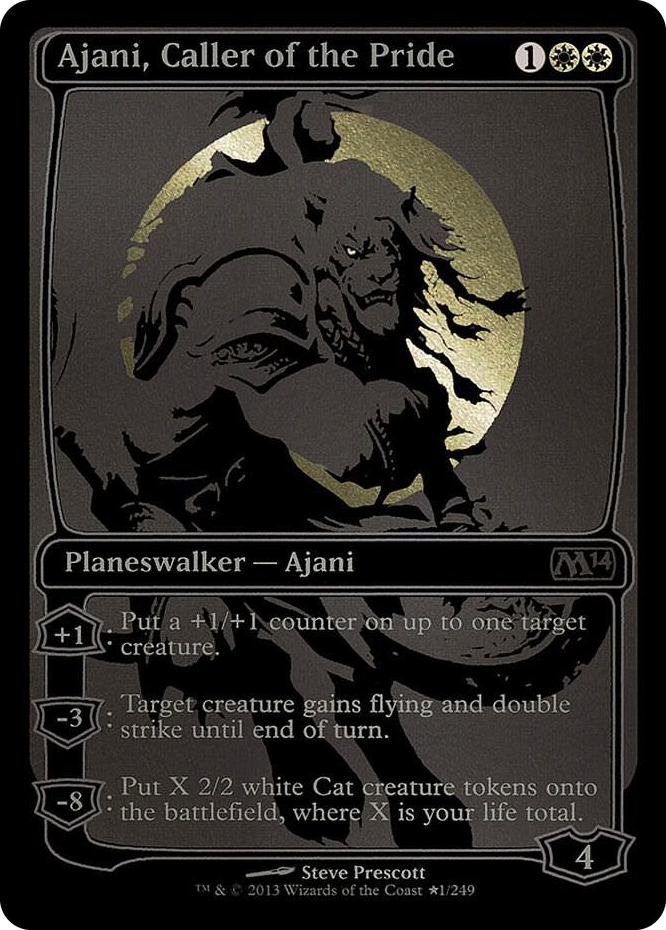 Ajani, Caller of the Pride (SDCC 2013 Exclusive) #1 P - Media Promos Pokemon card