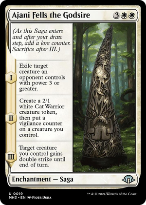 0019 Ajani Fells the Godsire U Modern Horizons 3