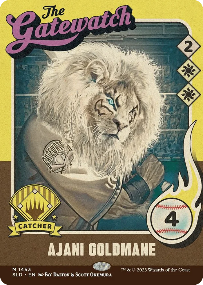1453 Ajani Goldmane (1453) M Secret Lair Drop Series