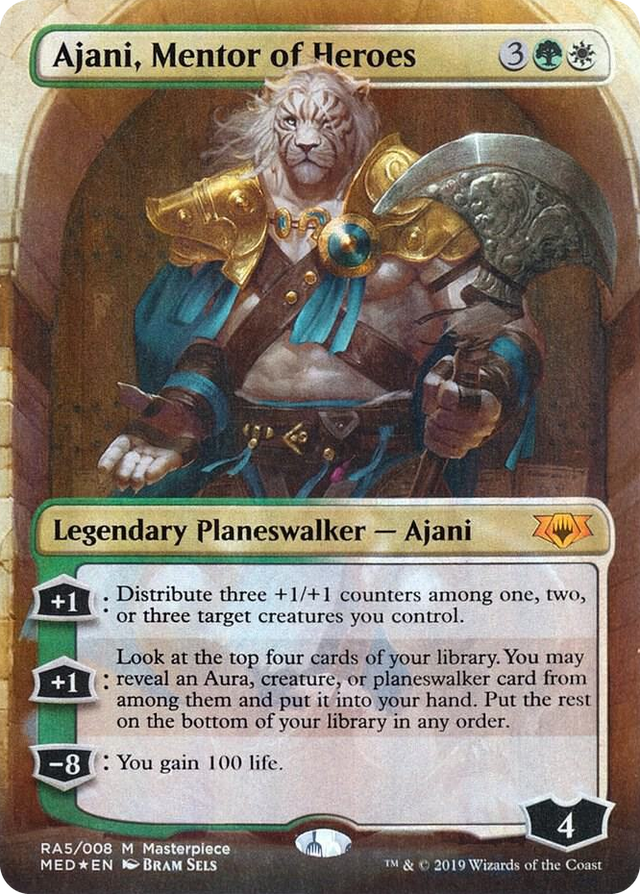 RA005 Ajani, Mentor of Heroes M Mythic Edition: Ravnica Allegiance