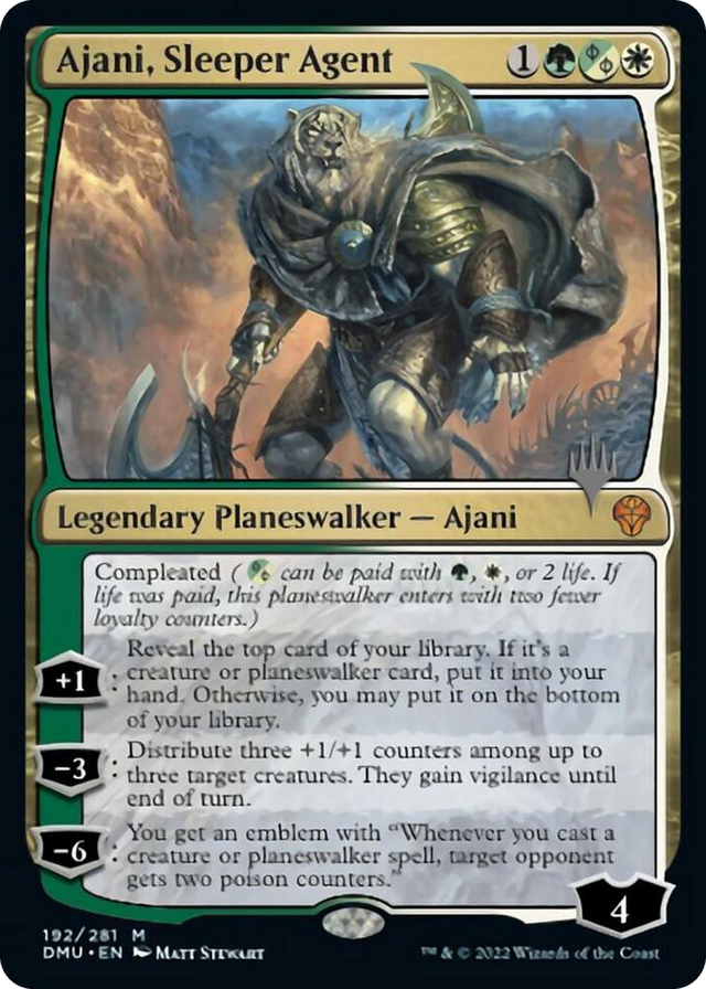 0192 Ajani, Sleeper Agent M Promo Pack: Dominaria United