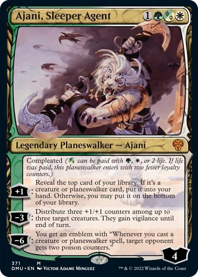0371 Ajani, Sleeper Agent (371) M Dominaria United