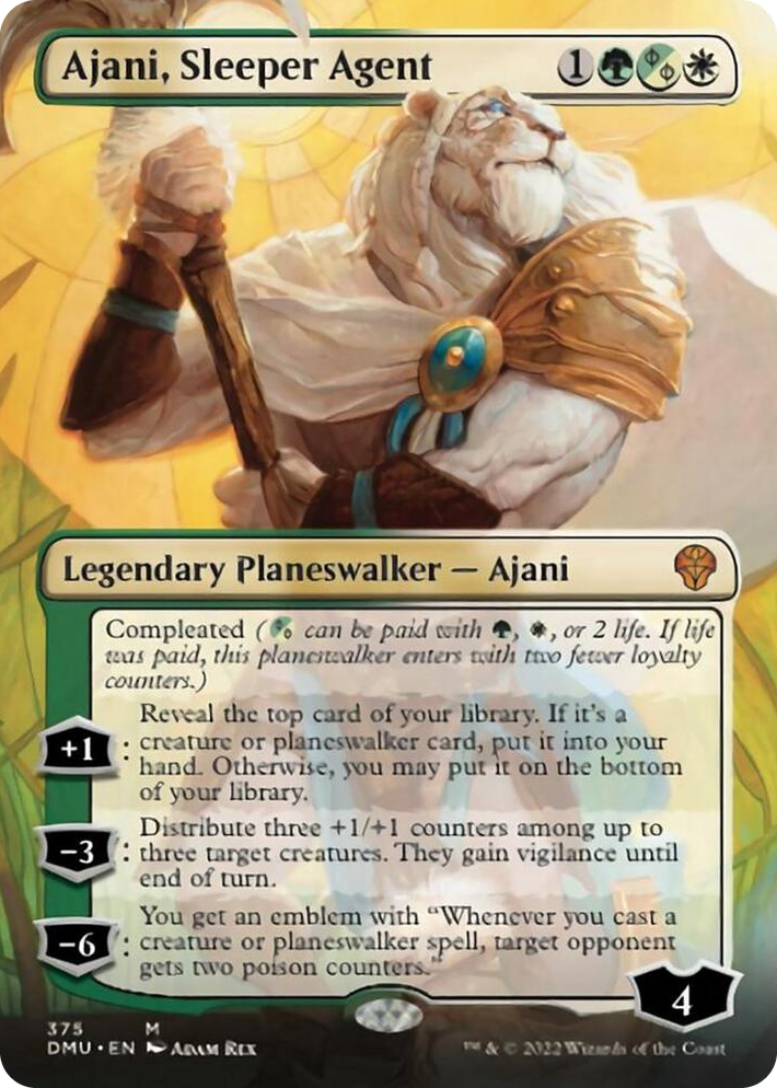 0375 Ajani, Sleeper Agent (375) M Dominaria United