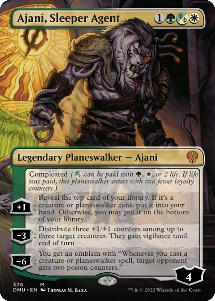0376 Ajani, Sleeper Agent (376) M Dominaria United