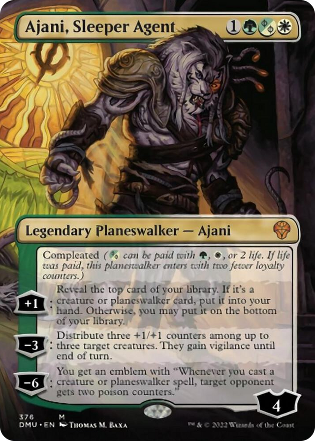 0376 Ajani, Sleeper Agent (376) M Dominaria United