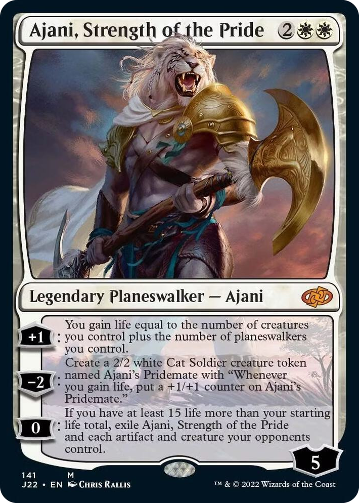 0141 Ajani, Strength of the Pride M Jumpstart 2022