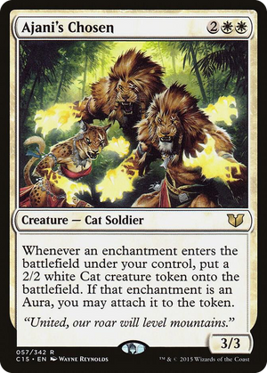 0057 Ajani's Chosen R Commander 2015