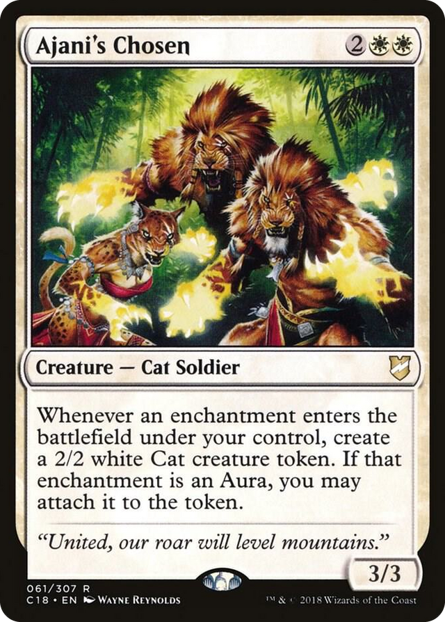 0061 Ajani's Chosen R Commander 2018