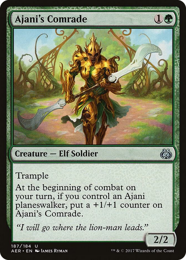 0187 Ajani's Comrade U Aether Revolt