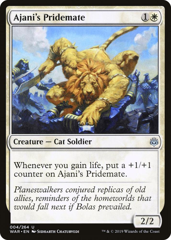 0004 Ajani's Pridemate U War of the Spark
