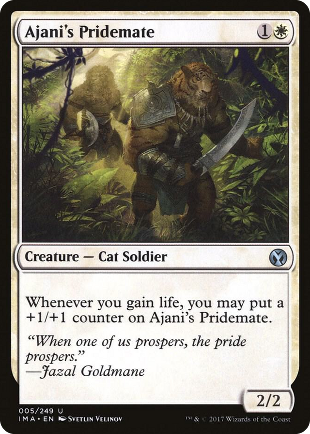 0005 Ajani's Pridemate U Iconic Masters