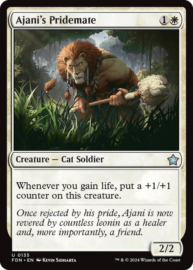 0135 Ajani's Pridemate U Foundations
