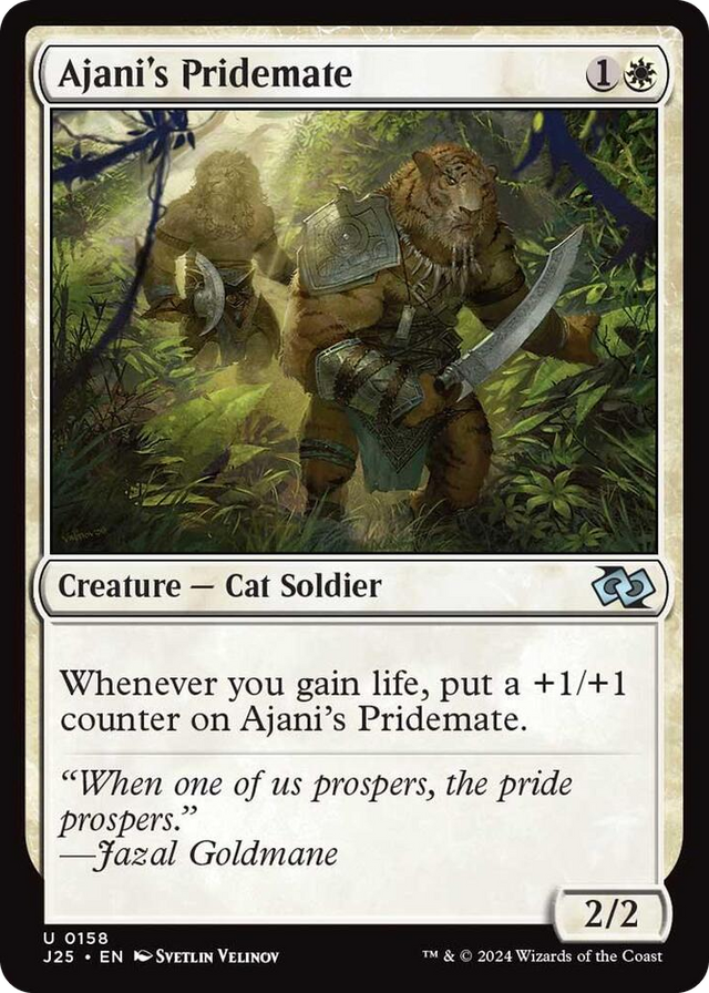 0158 Ajani's Pridemate U Foundations Jumpstart