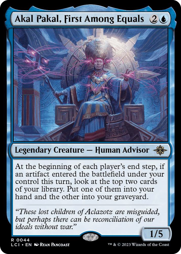 0044 Akal Pakal, First Among Equals R The Lost Caverns of Ixalan