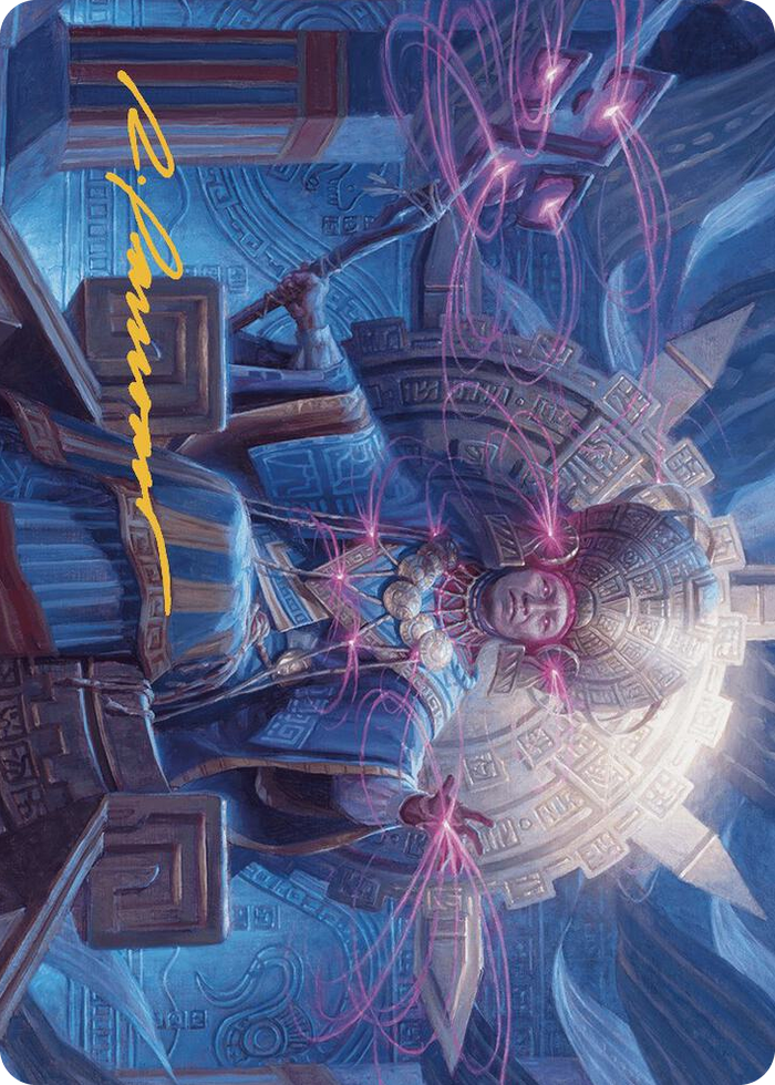 Akal Pakal, First Among Equals Art Card (8/81) (Gold-Stamped Signature) #8 S - Art Series: The Lost Caverns of Ixalan Pokemon card
