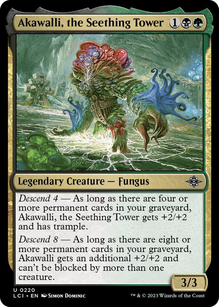 0220 Akawalli, the Seething Tower U The Lost Caverns of Ixalan