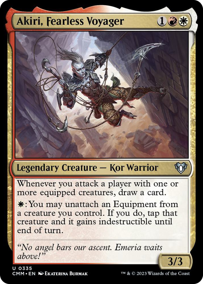 0335 Akiri, Fearless Voyager U Commander Masters