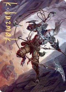 0074 Akiri, Fearless Voyager Art Card (Gold-Stamped Signature) S Art Series: Zendikar Rising