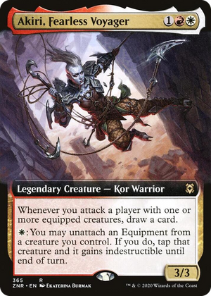 0365 Akiri, Fearless Voyager (Extended Art) R Zendikar Rising