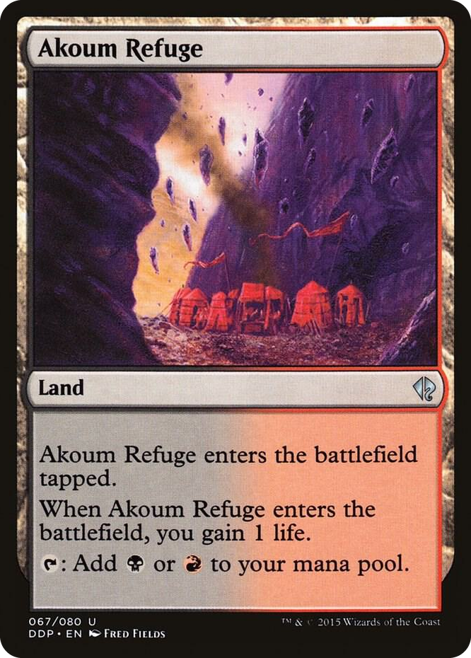 0067 Akoum Refuge U Duel Decks: Zendikar vs. Eldrazi