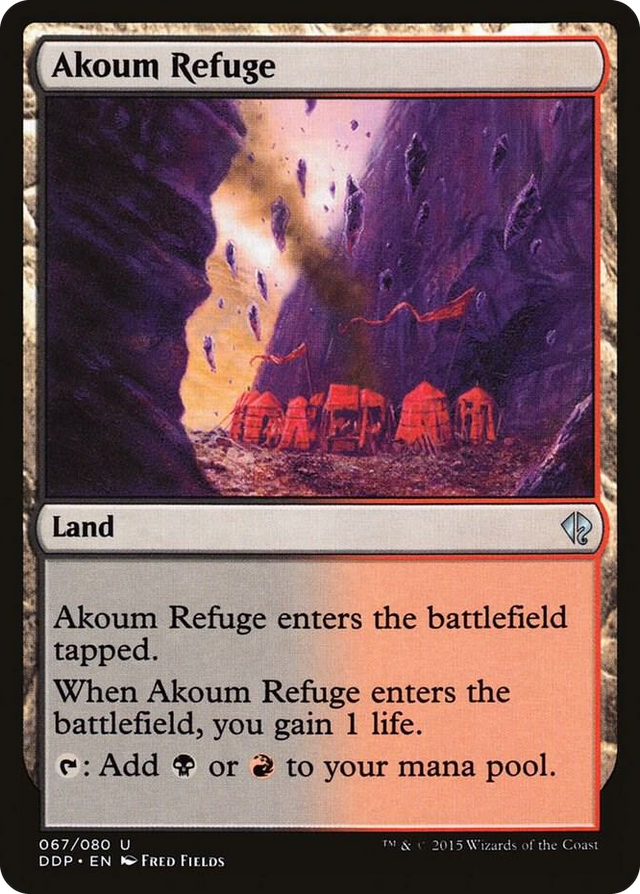 0067 Akoum Refuge U Duel Decks: Zendikar vs. Eldrazi