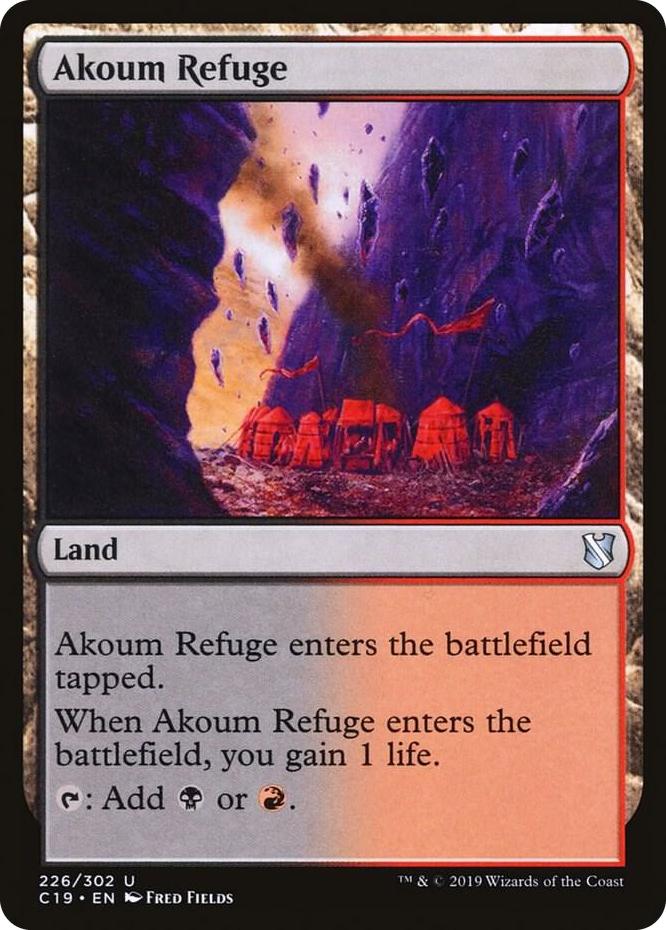 0226 Akoum Refuge U Commander 2019