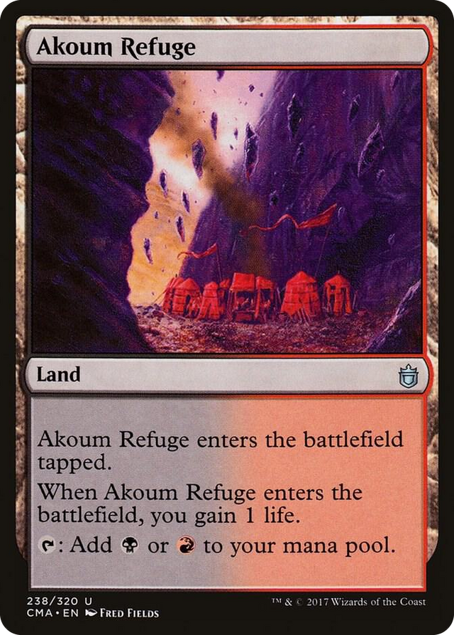 0238 Akoum Refuge U Commander Anthology