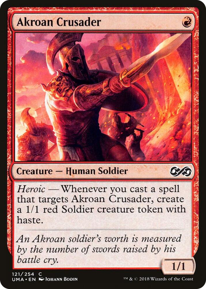0121 Akroan Crusader C Ultimate Masters