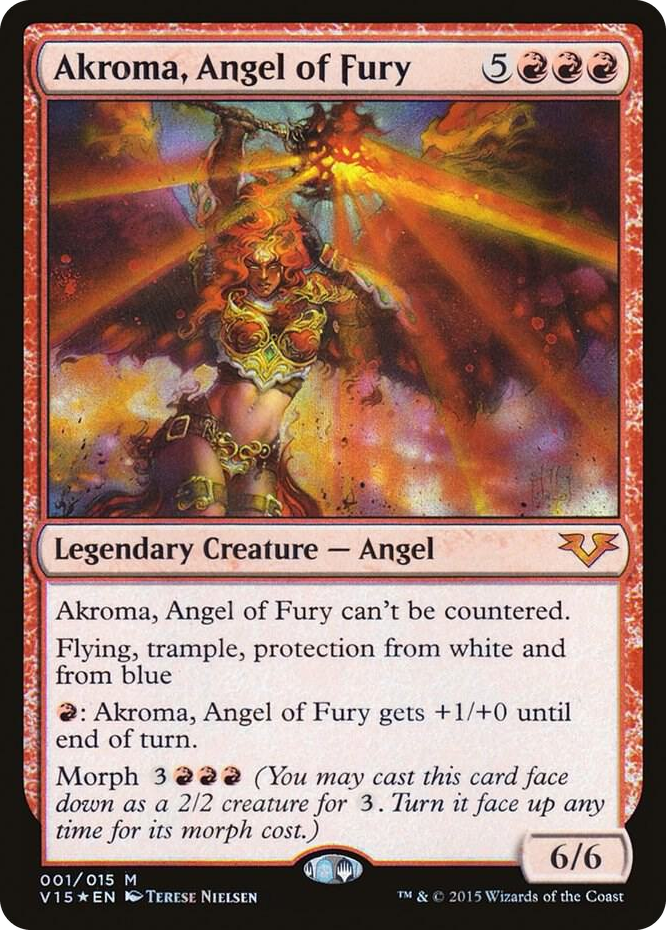 0001 Akroma, Angel of Fury M From the Vault: Angels