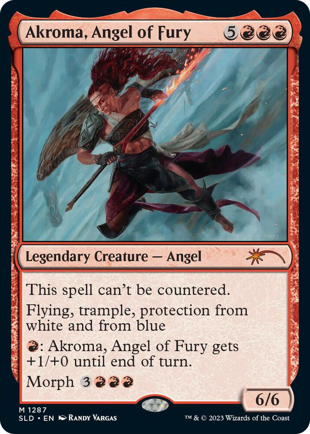 1287 Akroma, Angel of Fury M Secret Lair Drop Series