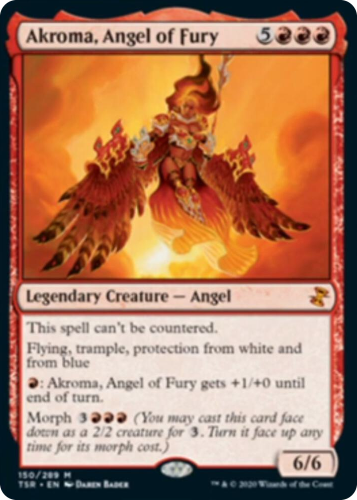 0150 Akroma, Angel of Fury M Time Spiral: Remastered