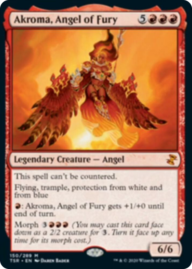 0150 Akroma, Angel of Fury M Time Spiral: Remastered