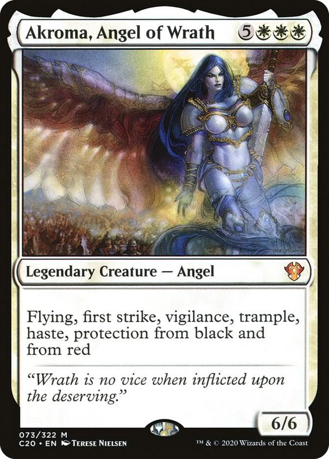 0073 Akroma, Angel of Wrath M Commander 2020